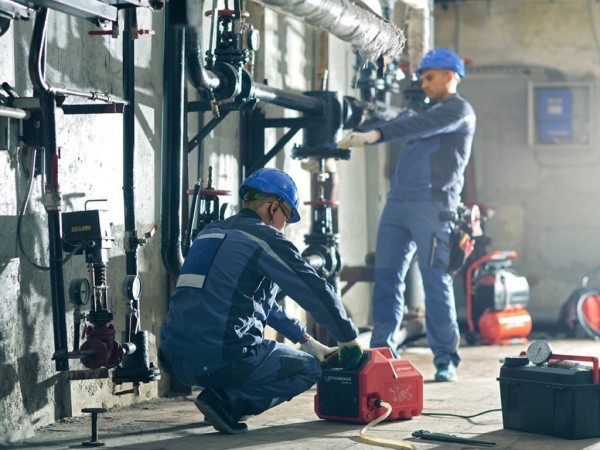 Опрессовка трубопровода RP PRO-3 Опрессовка трубопровода RP PRO-3