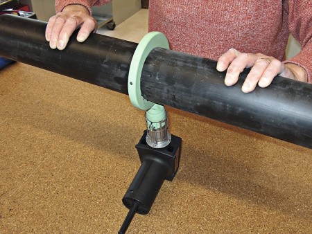 Ручной аппарат горячего воздуха GHIBLI - термоусадка водосточных труб Ручной аппарат горячего воздуха GHIBLI - термоусадка водосточных труб