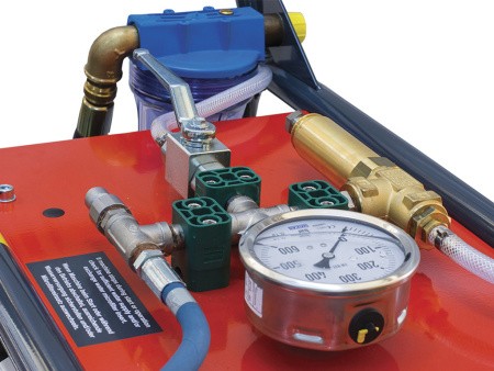 OERTZEN НТР 310, манометр