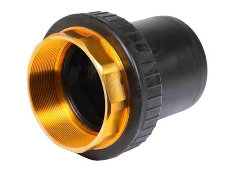 Переход ПЭ/ЛАТУНЬ PN16 SDR11 PE100 D75X2.1/2