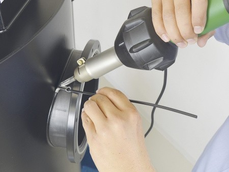 Ручной аппарат горячего воздуха TRIAC AT - сварка прутком