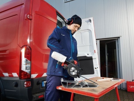 Аккумуляторный труборез PIPECUT mini, применение Аккумуляторный труборез PIPECUT mini, применение