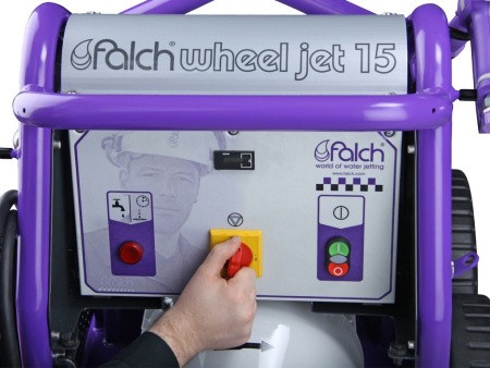 Установка сверхвысокого давления wheel jet 15 500 -15-0-e, управление Установка сверхвысокого давления wheel jet 15 500 -15-0-e, управление