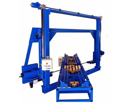 Ленточная пила BSM 1200  для резки полимерных труб в обе стороны  с внешним d от 400 до 1200  мм Ленточная пила BSM 1200  для резки полимерных труб в обе стороны  с внешним d от 400 до 1200  мм